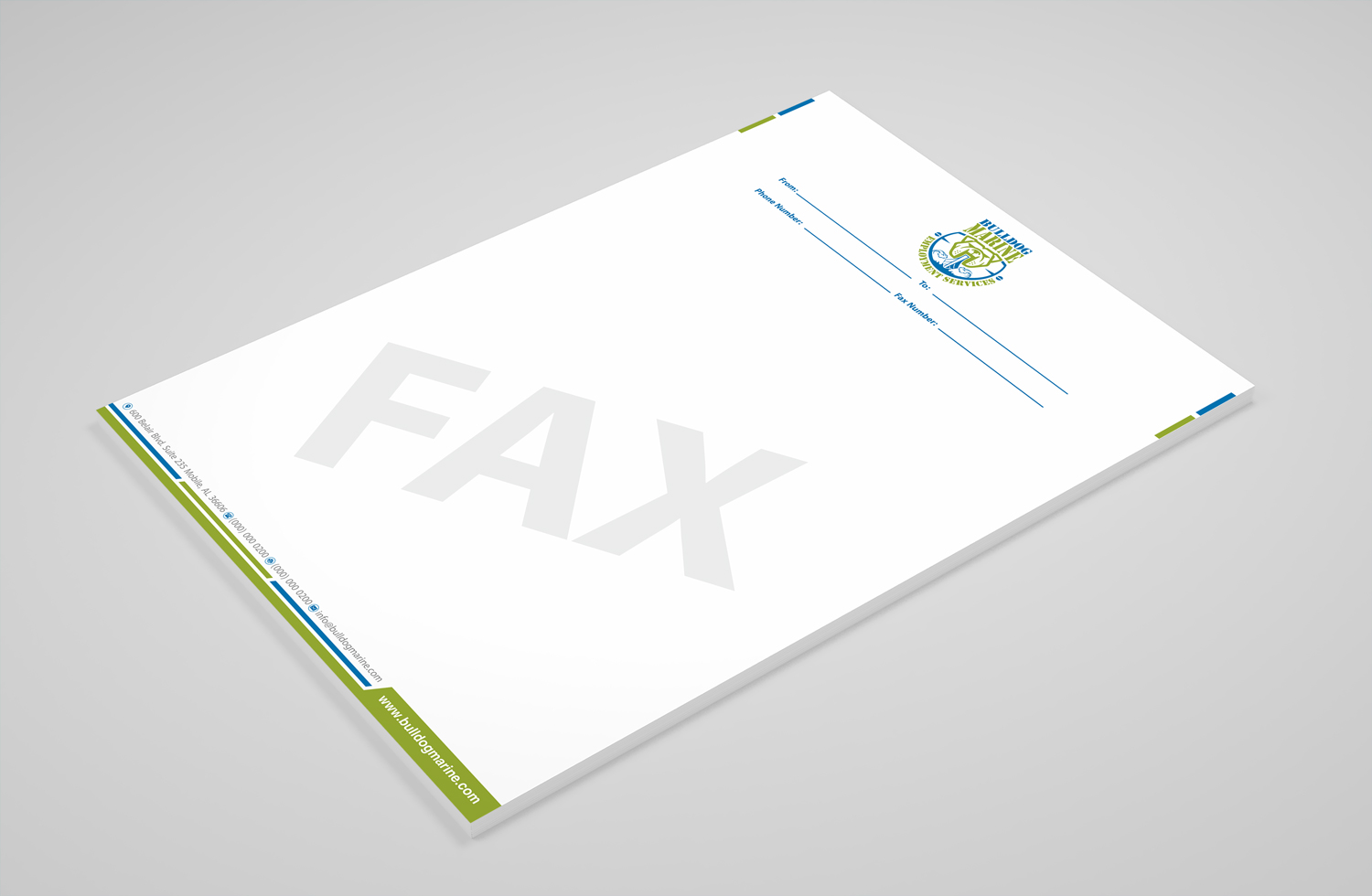 Schreibwaren-Design von Petter Goms für Bulldog Services, LLC | Design #19886239