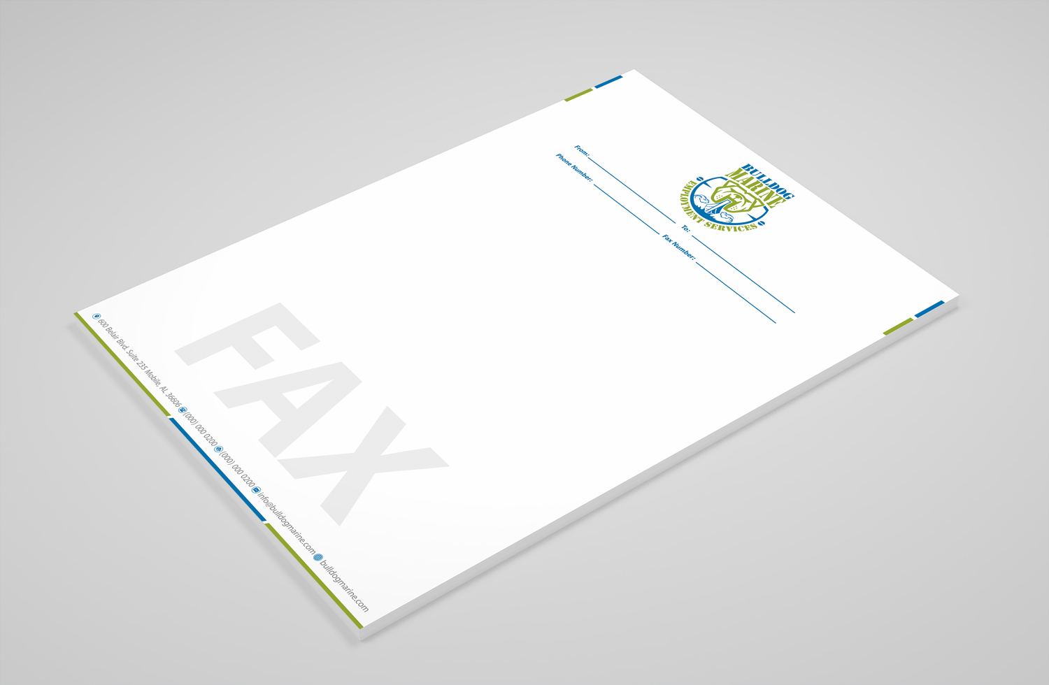 Stationery Design by Petter Goms for Bulldog Services, LLC | Design #19886258