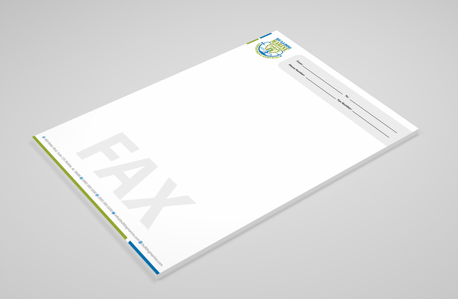 Design de Papeterie par Petter Goms pour Bulldog Services, LLC | Design #19886346