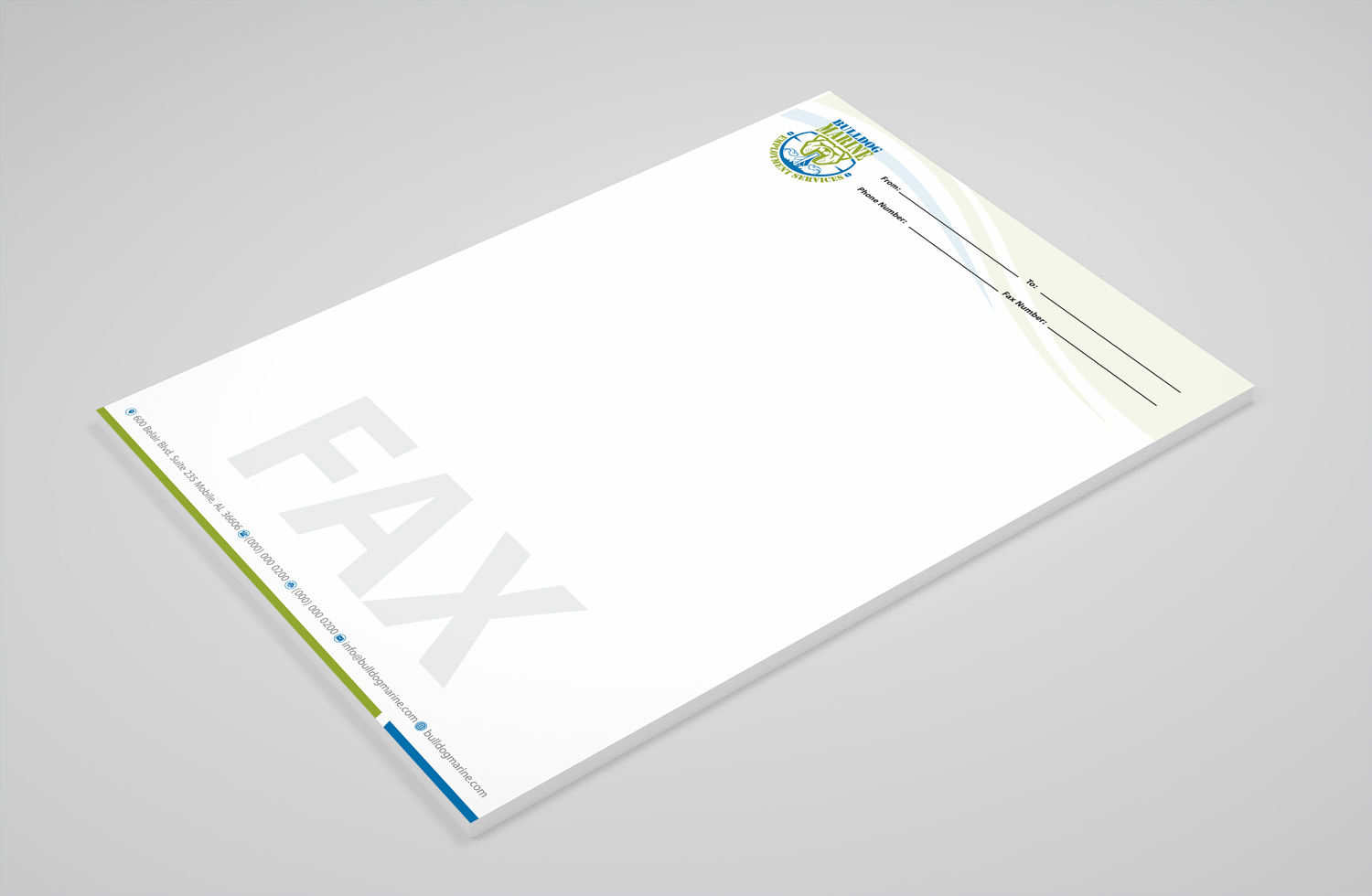 Stationery Design by Petter Goms for Bulldog Services, LLC | Design #19886406