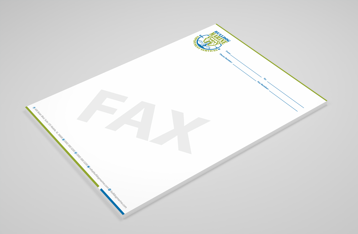 Design de Papeterie par Petter Goms pour Bulldog Services, LLC | Design #19886415