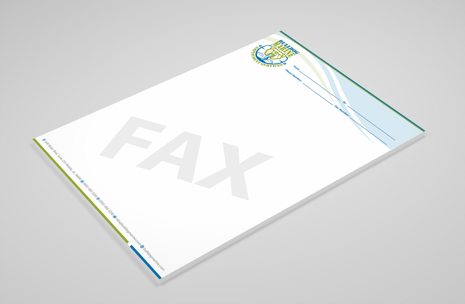 Stationery Design by Petter Goms for Bulldog Services, LLC | Design #19886430