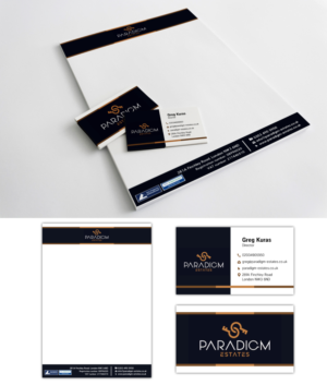 Stationery Design by Impressive Solutions for Paradigm Estates | Design: #19732443