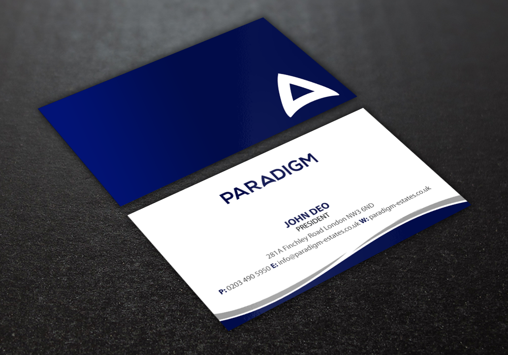 Stationery Design by Brand aid for Paradigm Estates | Design #19727028