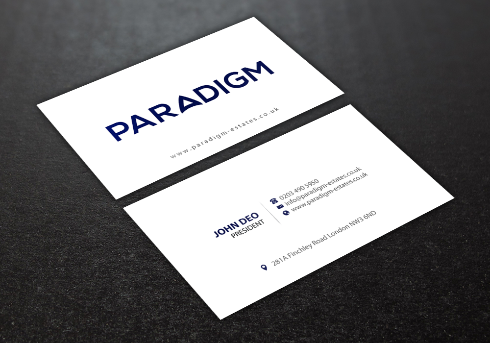 Stationery Design by Brand aid for Paradigm Estates | Design #19727066
