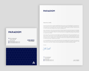 Diseño de Papelería por chandrayaan.creative para Paradigm Estates | Diseño: #19727726