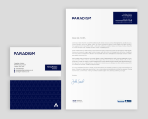 Diseño de Papelería por chandrayaan.creative para Paradigm Estates | Diseño: #19731932