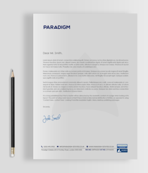 Diseño de Papelería por chandrayaan.creative para Paradigm Estates | Diseño: #19753102