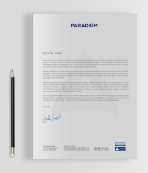 Diseño de Papelería por chandrayaan.creative para Paradigm Estates | Diseño: #19753206