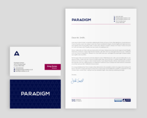 Diseño de Papelería por chandrayaan.creative para Paradigm Estates | Diseño: #19785945