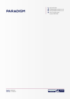 Diseño de Papelería por chandrayaan.creative para Paradigm Estates | Diseño: #19862215