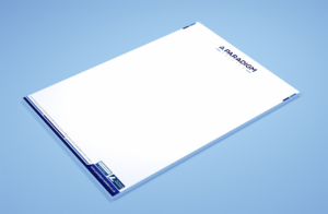 Schreibwaren-Design von Petter Goms für Paradigm Estates | Design: #19735280