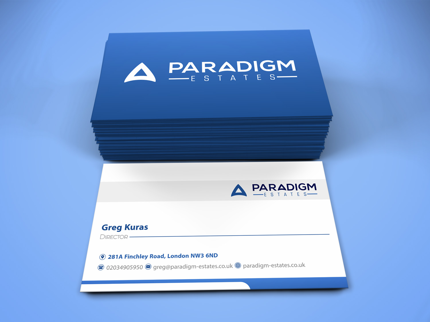 Schreibwaren-Design von Petter Goms für Paradigm Estates | Design #19750538