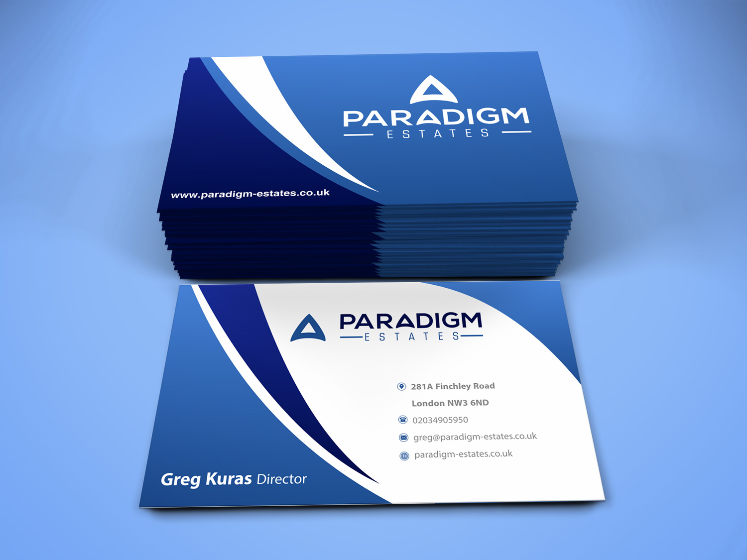 Schreibwaren-Design von Petter Goms für Paradigm Estates | Design #19750622