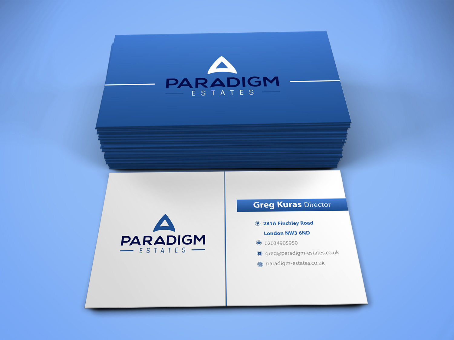 Schreibwaren-Design von Petter Goms für Paradigm Estates | Design #19750684