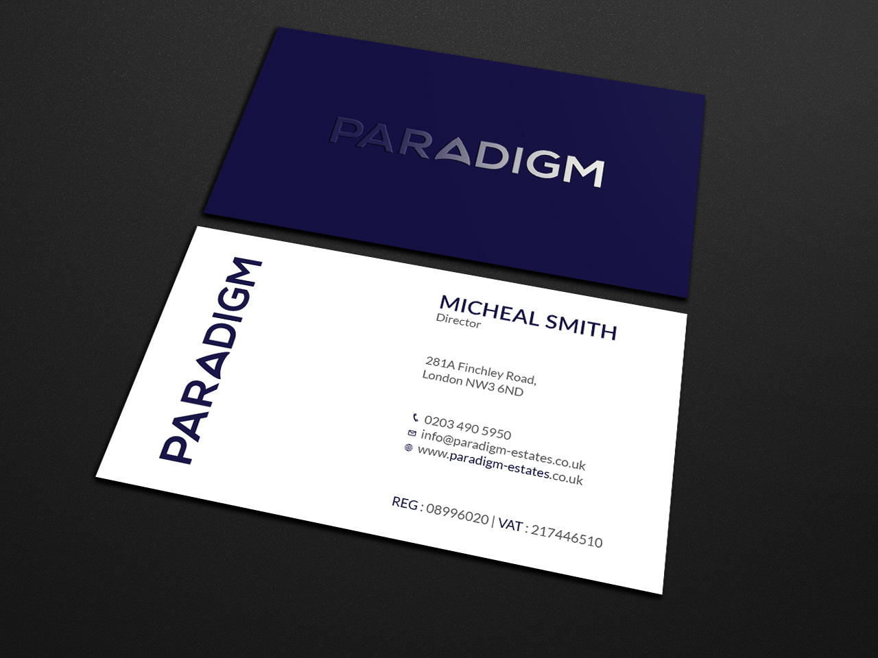 Schreibwaren-Design von Tripti Ranjan Gain für Paradigm Estates | Design #19724657