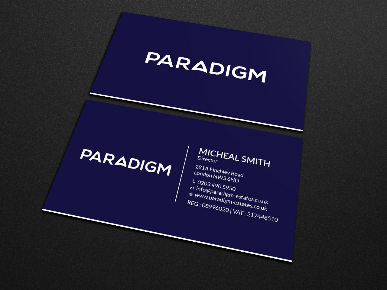 Schreibwaren-Design von Tripti Ranjan Gain für Paradigm Estates | Design #19724658