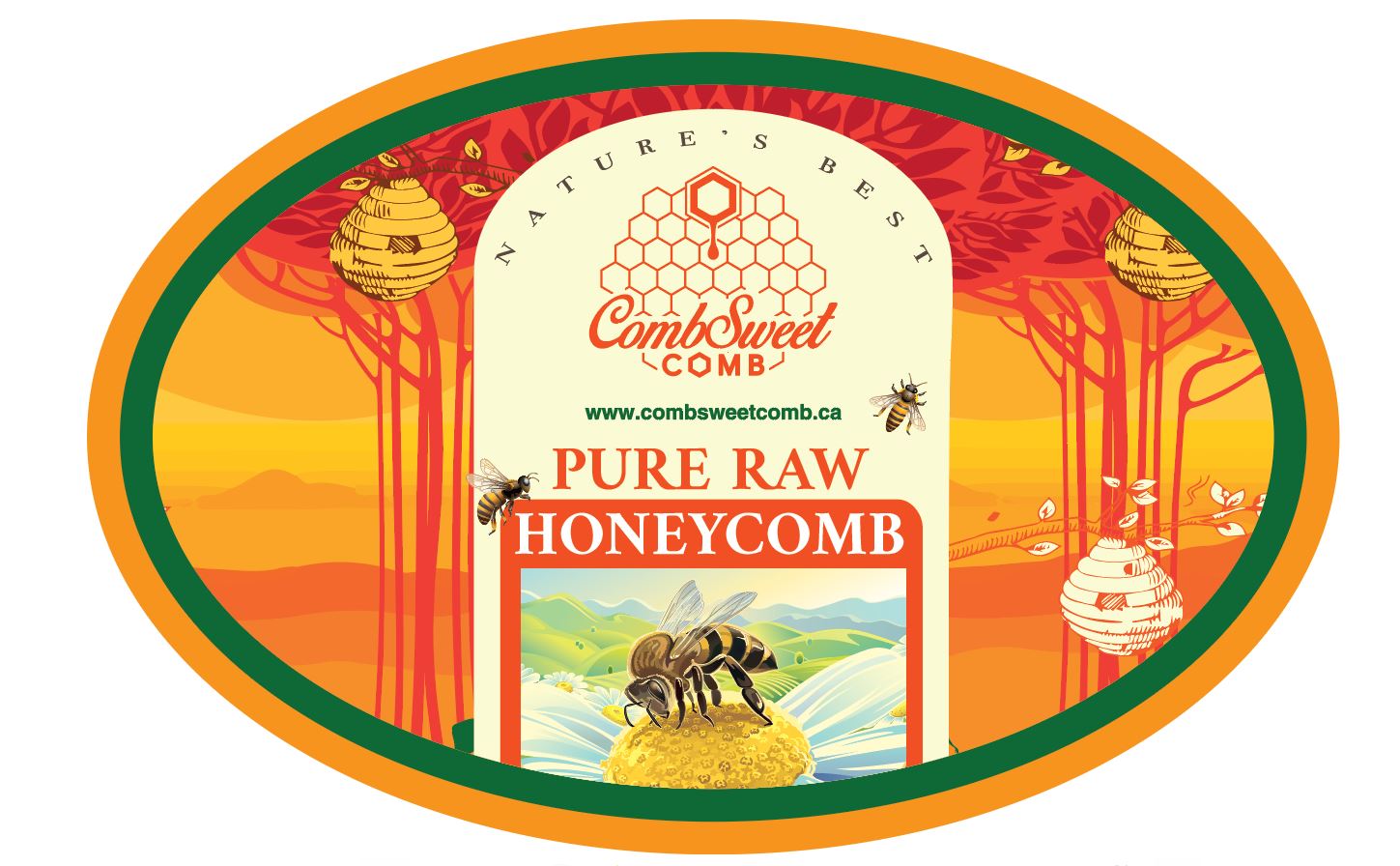 Label Design by Vivek549 for Dancing Bee Apiary | Design #19774181