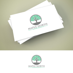 Maple North Apartments  | Logo Design by ClearDesign