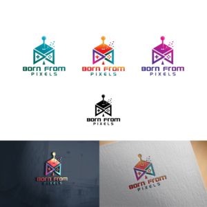 Born From Pixels | Logo Design by DesignLima