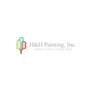 Logo Design by Ves-Boycheva for H&H Painting Inc. | Design: #19723718