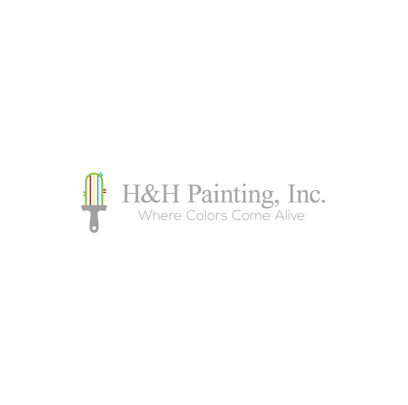 Logo Design by Ves-Boycheva for H&H Painting Inc. | Design #19723737