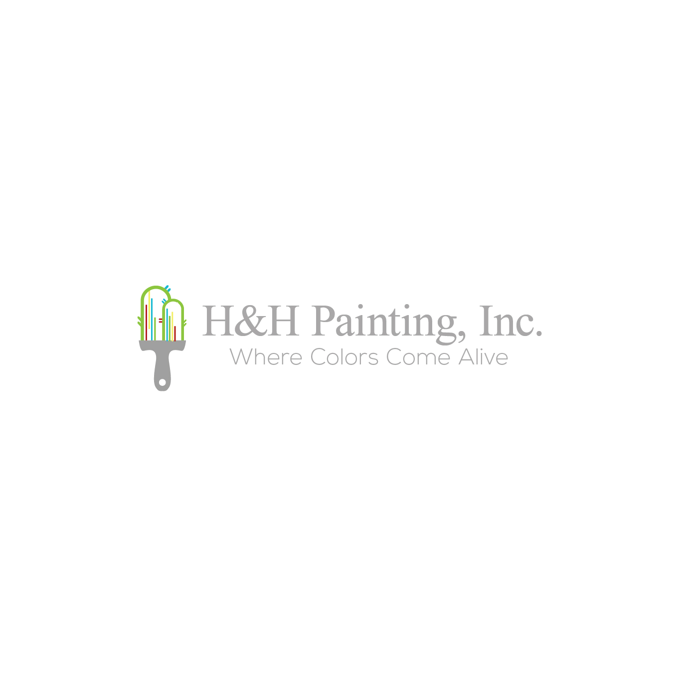 Logo Design by Ves-Boycheva for H&H Painting Inc. | Design #19723972