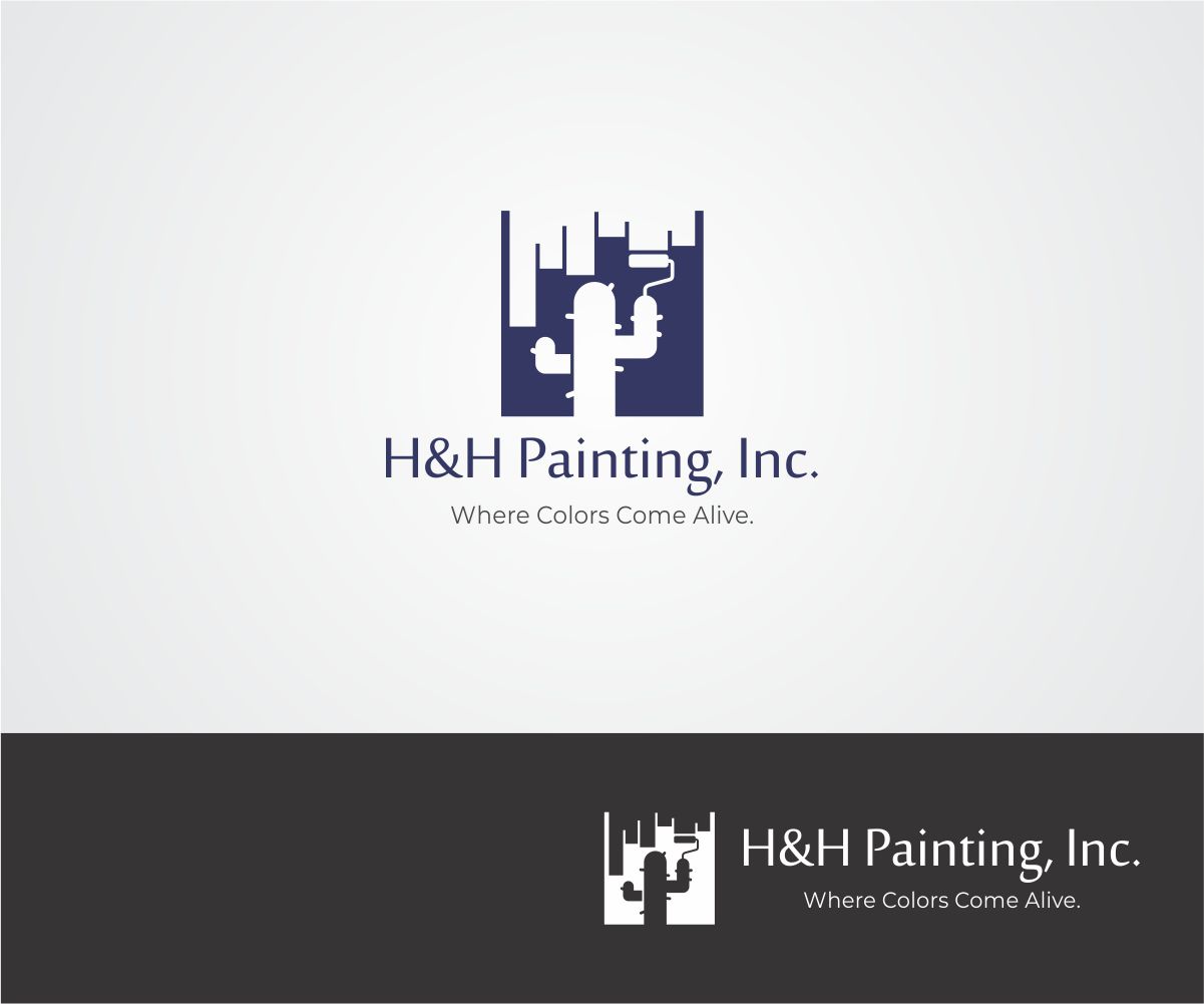 Logo Design by PixelPointDC for H&H Painting Inc. | Design #19746406