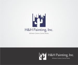 Logo-Design von PixelPointDC für H&H Painting Inc. | Design: #19746406
