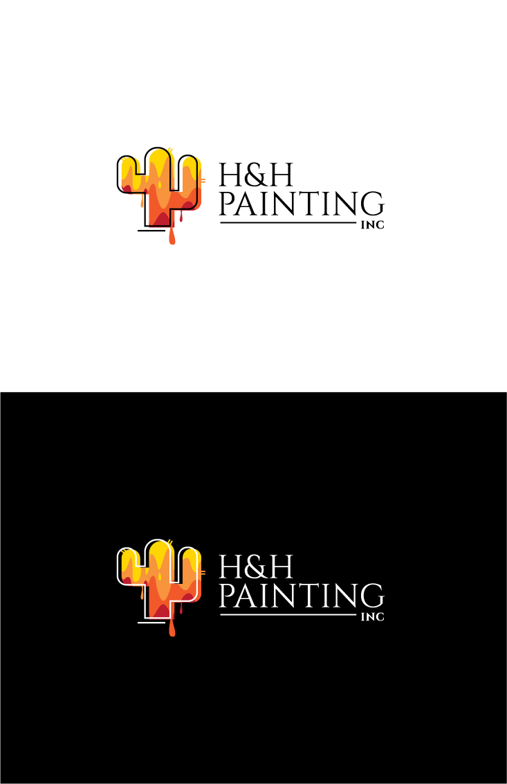 Logo Design by somani for H&H Painting Inc. | Design #19726261