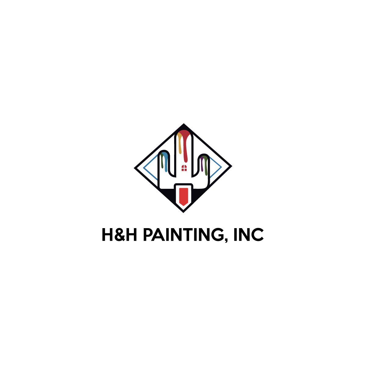 Design de Logo par **INCREDIBLEDESIGNERS** pour H&H Painting Inc. | Design #19765888