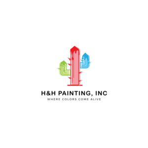 Logo Design by **INCREDIBLEDESIGNERS** for H&H Painting Inc. | Design: #19765890