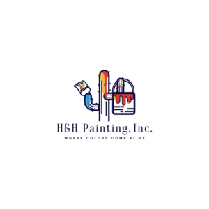Logo Design by **INCREDIBLEDESIGNERS** for H&H Painting Inc. | Design: #19765891