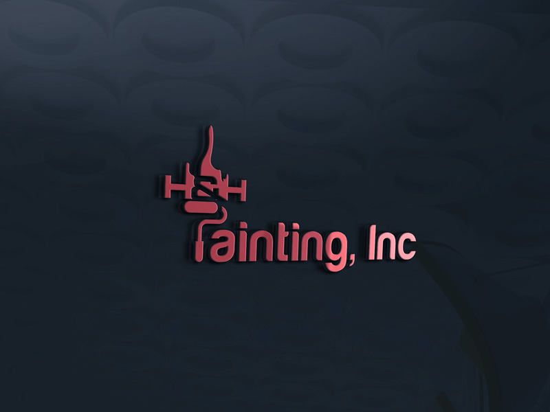 Logo Design by logoflow007 for H&H Painting Inc. | Design #19727527