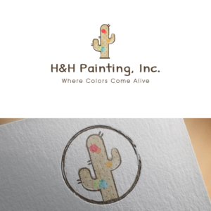 We would like two different logos. One with words, like the logo attached below: 