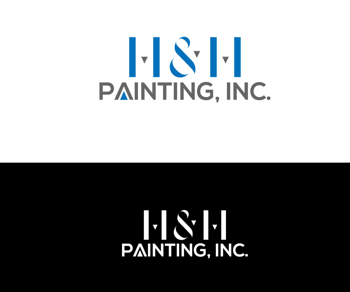 Logo Design by Md Sahab Uddin for H&H Painting Inc. | Design #19742743