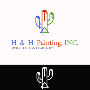 Logo Design by Ezgi Kilavuz for H&H Painting Inc. | Design: #19755676