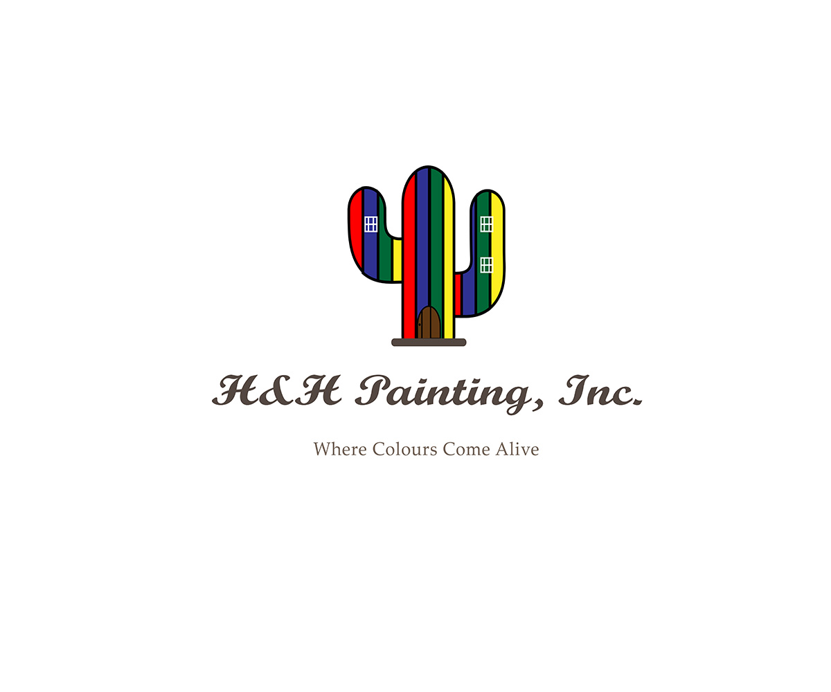 Logo Design by Jetbangs for H&H Painting Inc. | Design #19748907