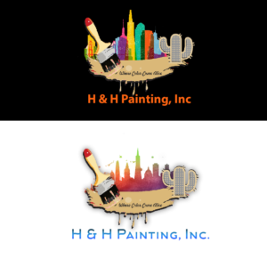 Logo Design by Sohail 2 for H&H Painting Inc. | Design: #19737630