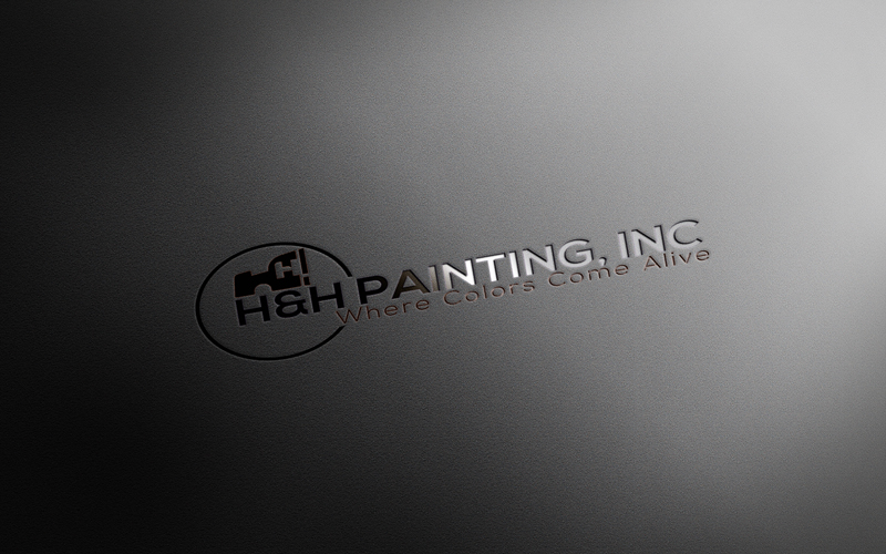 Logo Design by feroj 2 for H&H Painting Inc. | Design #19740860