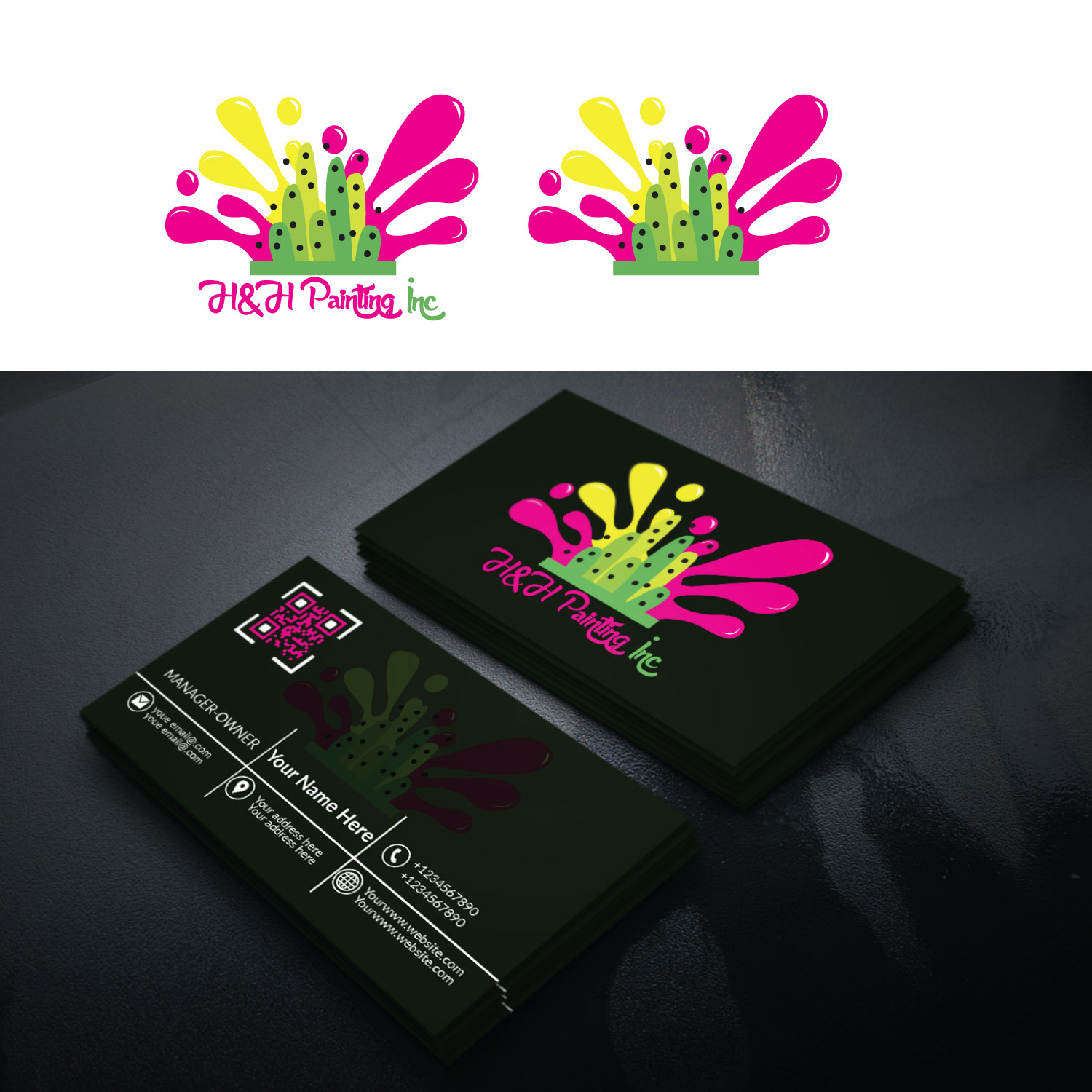 Design de Logo par nupur7106 pour H&H Painting Inc. | Design #19732703