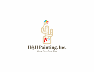 Logo-Design von MOH Studio für H&H Painting Inc. | Design: #19727806