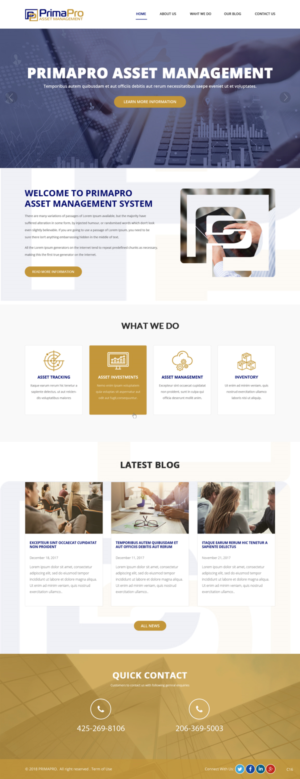 Web Design by pb for this project | Design: #19728131