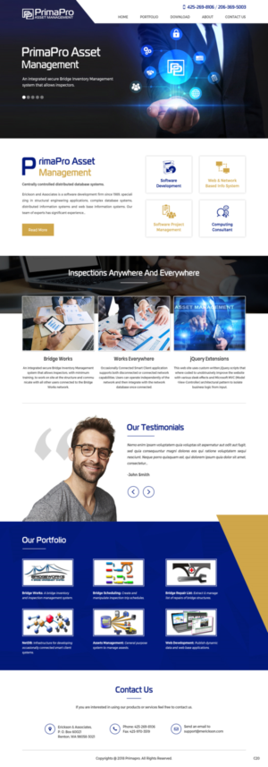 Web Design by pb for this project | Design: #19728133