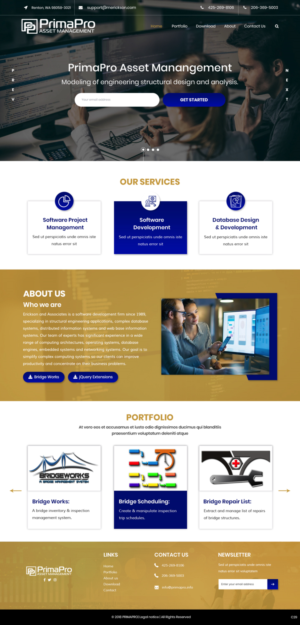 Web Design by pb for this project | Design: #19728135