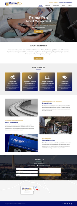 Web Design by pb for this project | Design: #19728141
