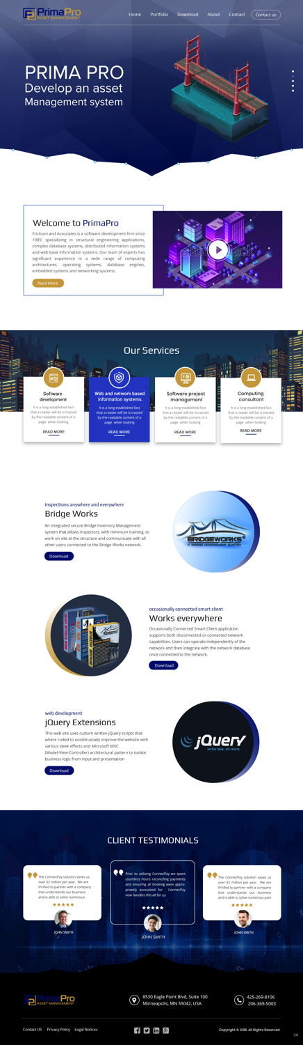 Web Design by pb for this project | Design #19736687