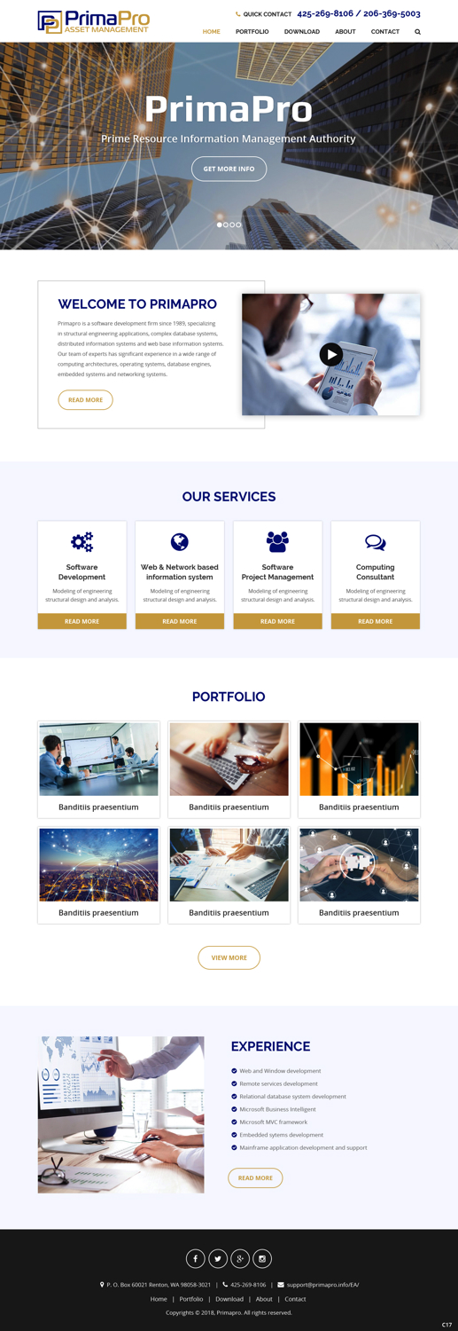 Web Design by pb for this project | Design #19736689