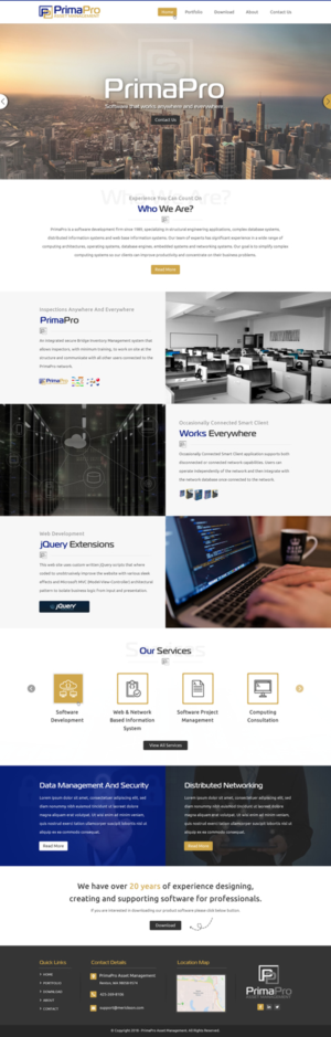 Web Design by Sbss for this project | Design #19751595
