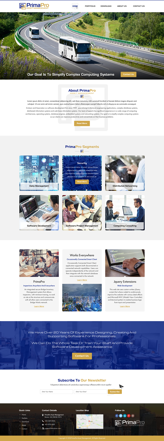 Web Design by Sbss for this project | Design #19752002
